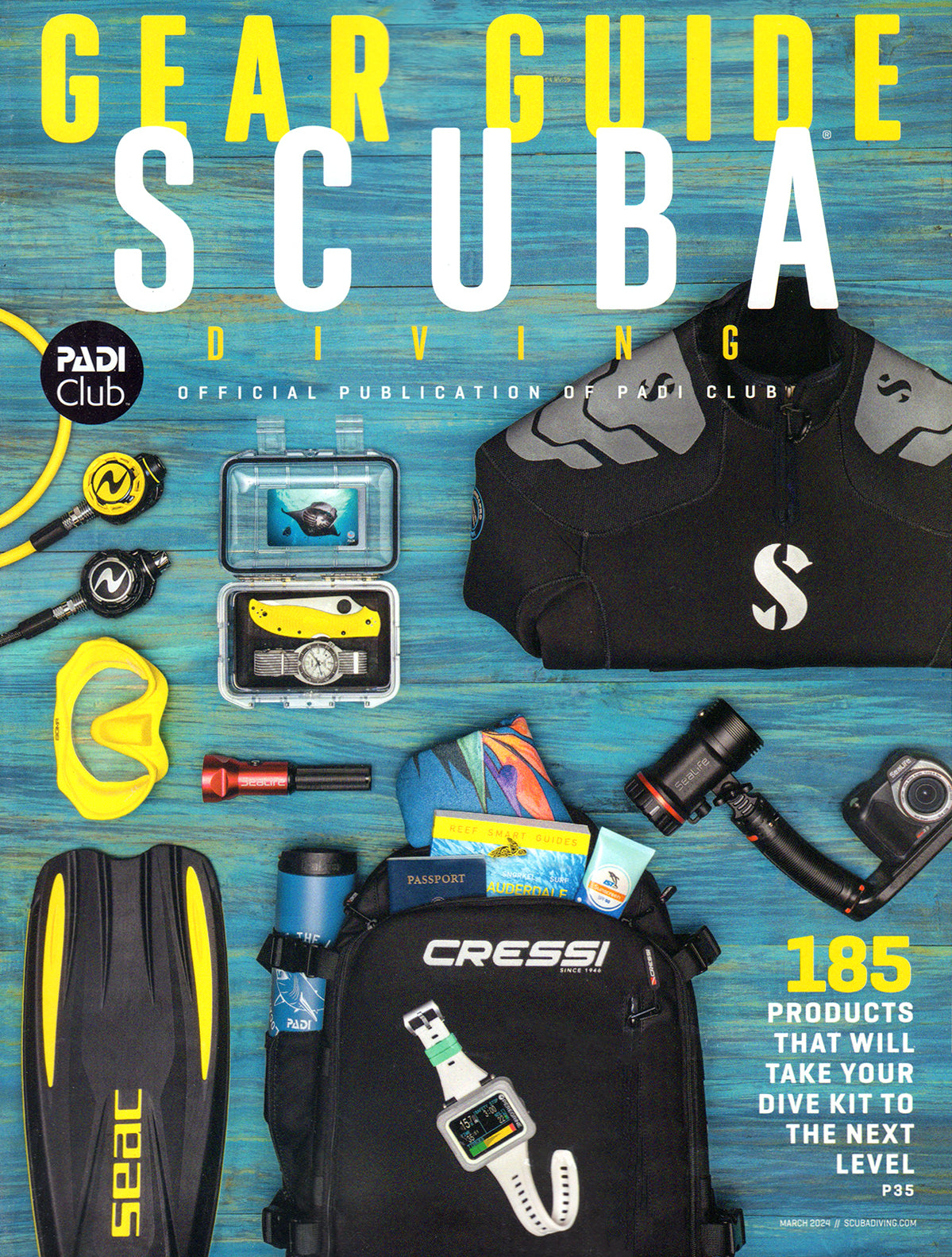 Scuba Diving Magazine Subscription Total Magazines