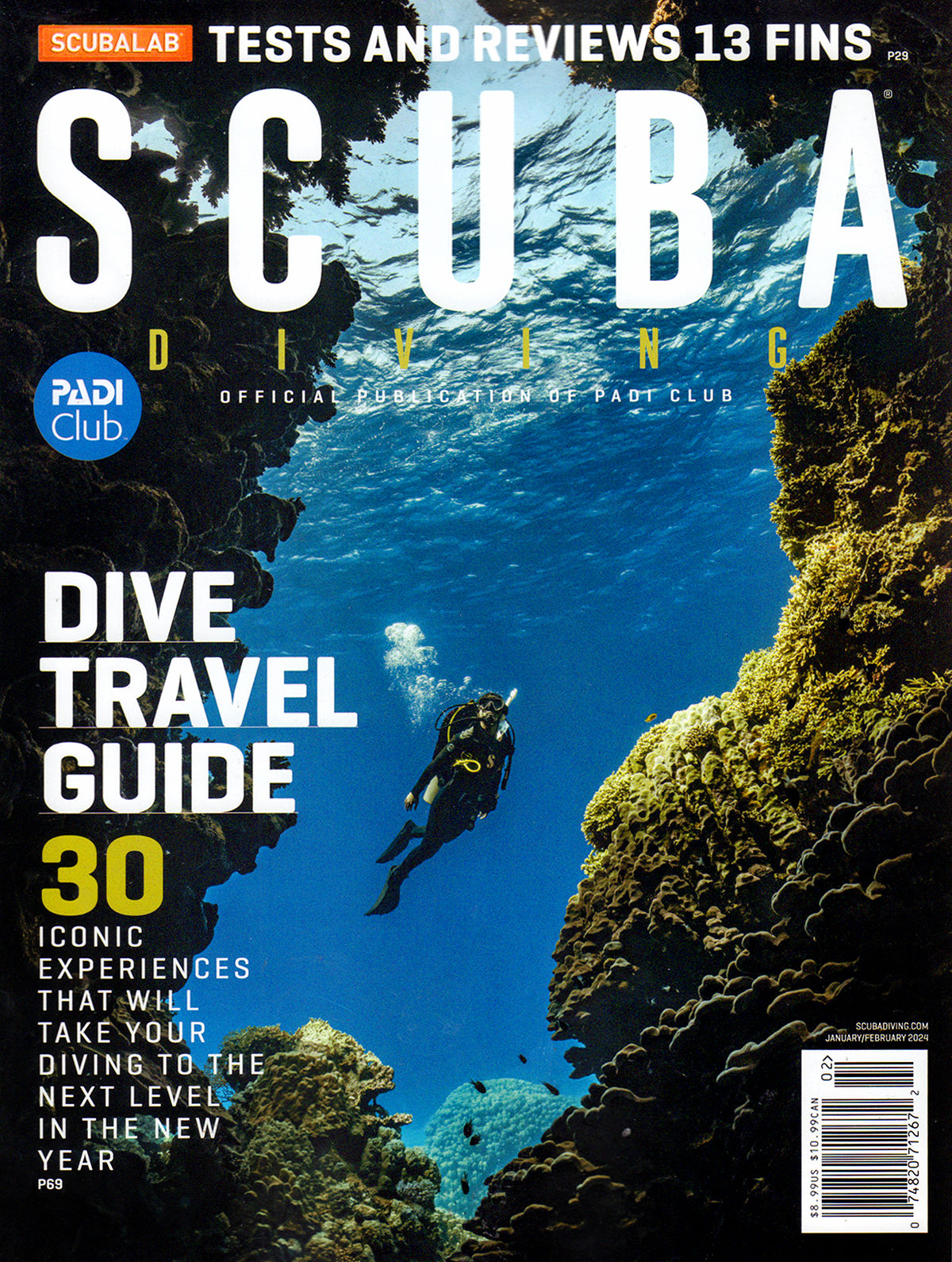 Scuba Diving Magazine Subscription Total Magazines