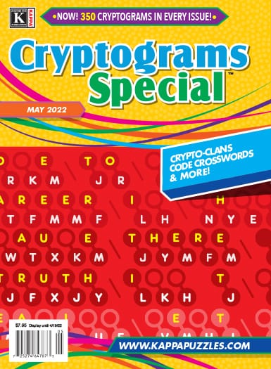Cryptograms Special | Total Magazines