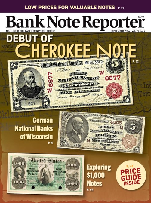 Bank Note Reporter