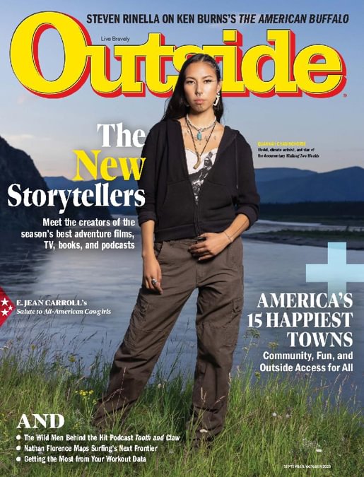 Outside