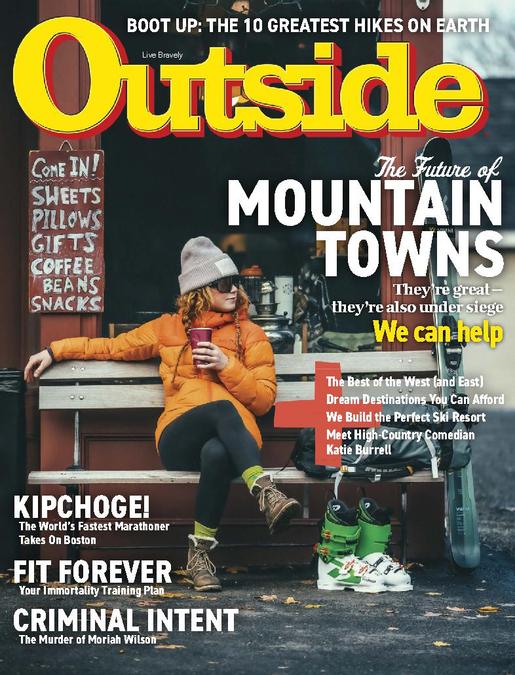 Outside