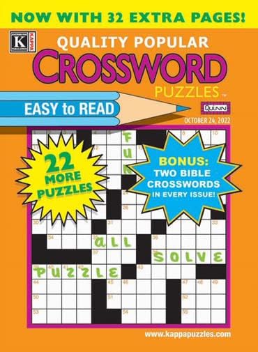 Quality Popular Crosswords