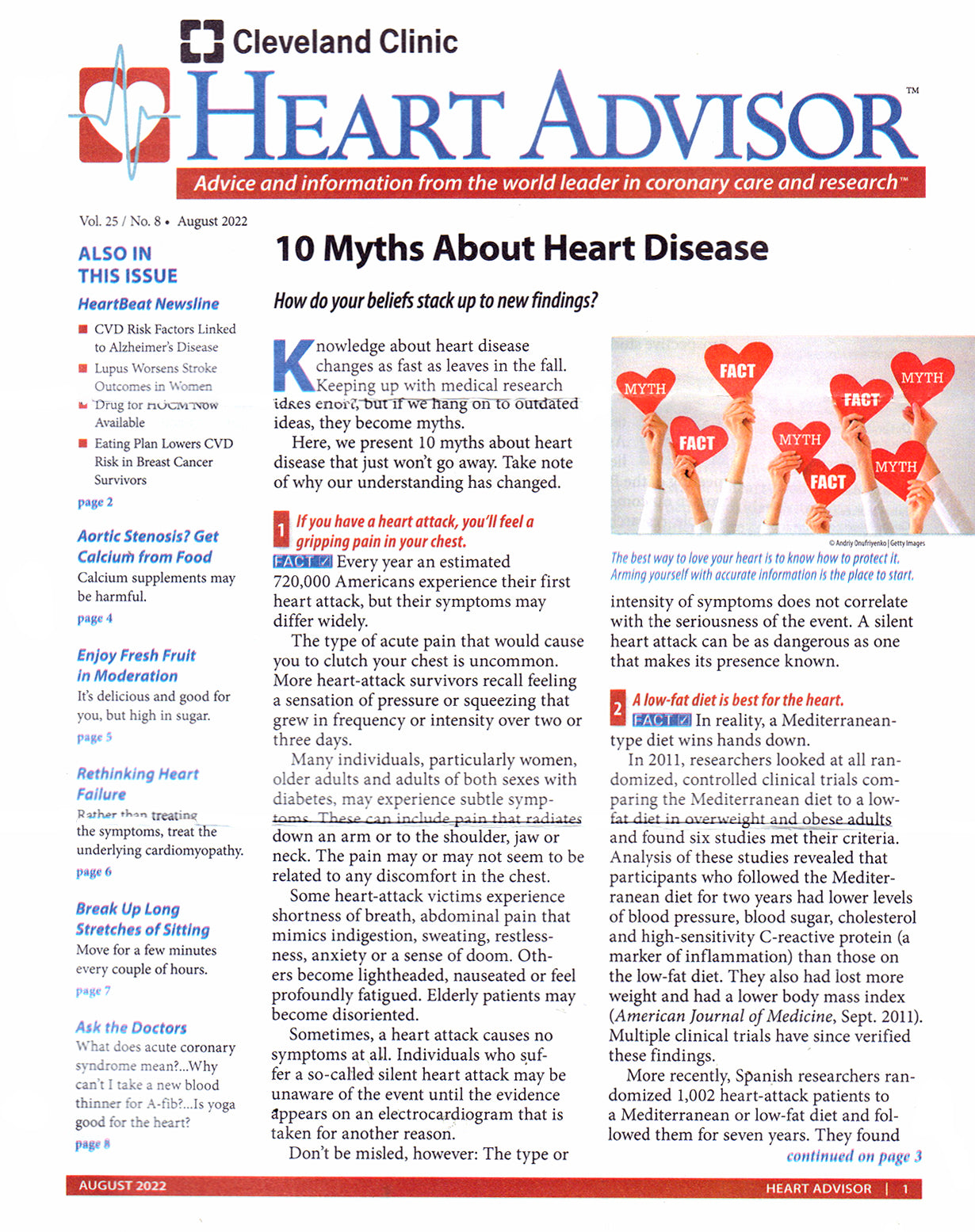 Heart Advisor Newsletter