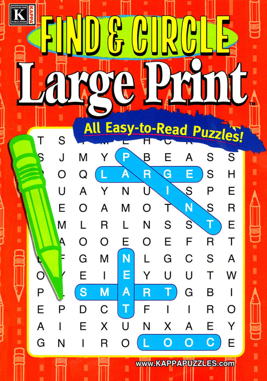 Find & Circle Large Print | Total Magazines