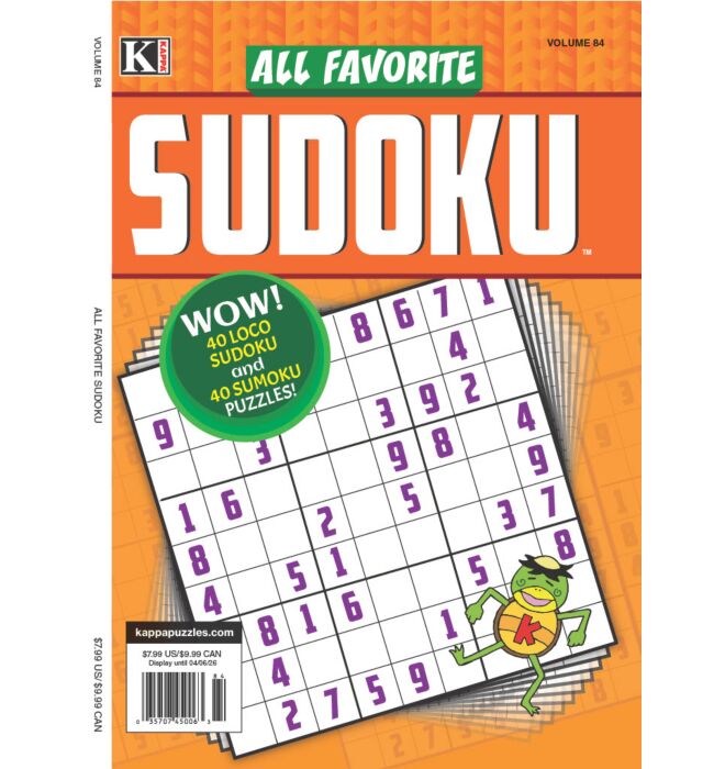 All Favorite Sudoku