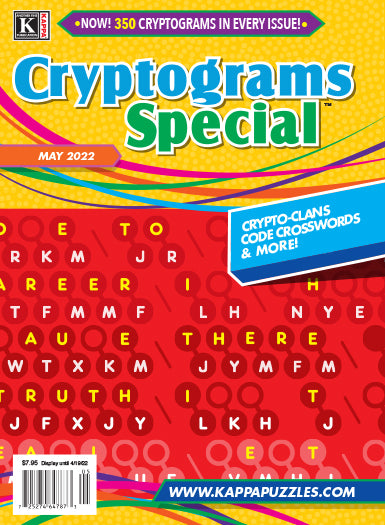 Cryptograms Special Magazine Subscription – Total Magazines