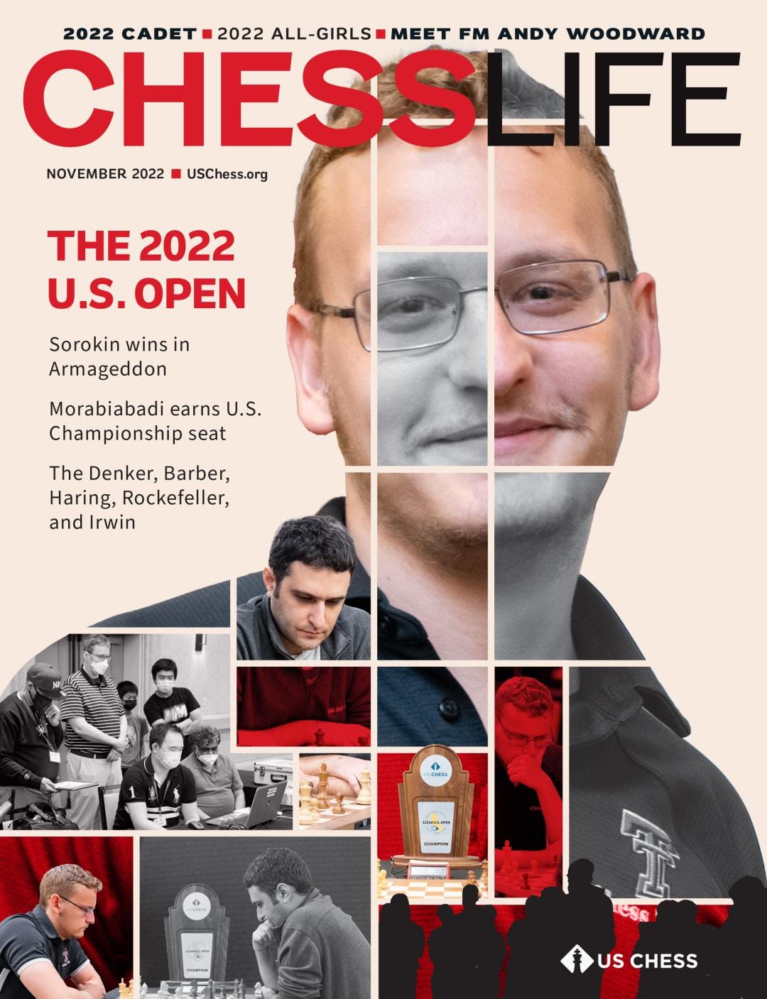 Chess Magazines Chess Life Magazine Print Subscription 1 Year | 12 Issues