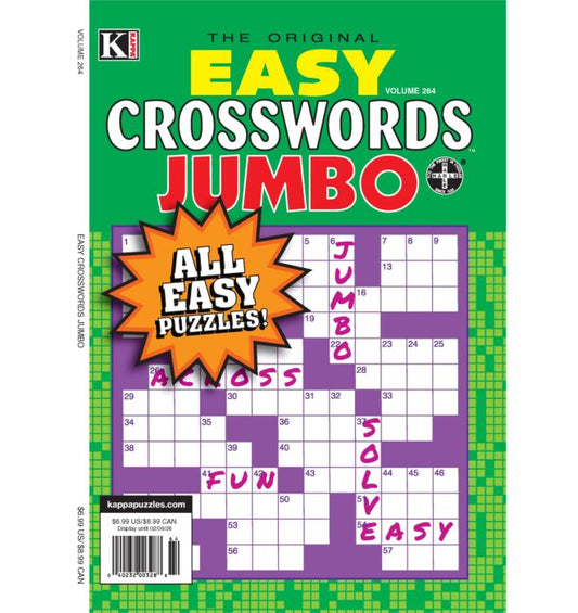 Easy Crosswords Jumbo