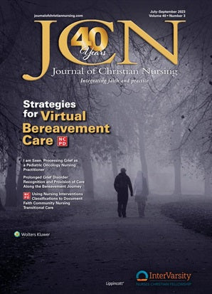 Journal Of Christian Nursing