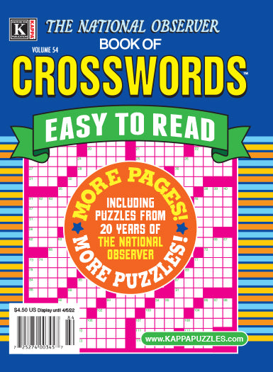 The National Observer Book of Crosswords