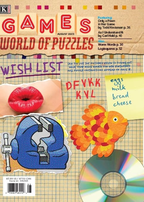 Games In Magazines Games World Of Puzzles Magazine Subscription – Total Magazines