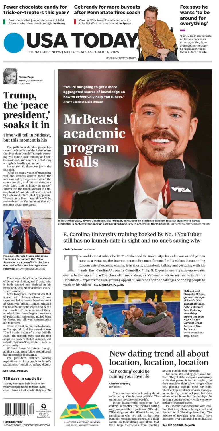 USA Today Newspaper Subscription