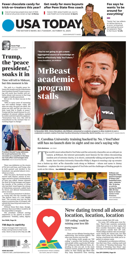 USA Today Newspaper Subscription