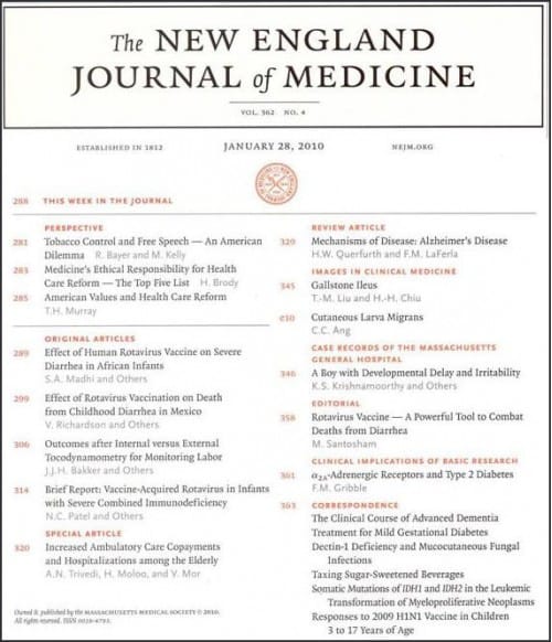 New England Journal Of Medicine Subscription